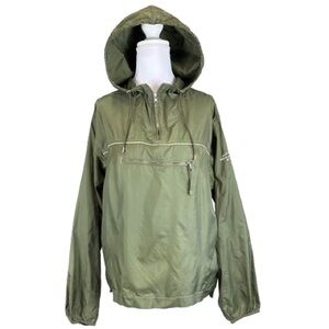 Vintage Polo Jeans Co Ralph Lauren Olive Anorak M Embroidered Logo
Patch Sleeve